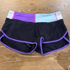Lululemon speed shorts